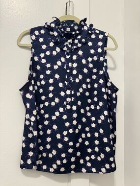 J CREW FLORAL BLOUSE